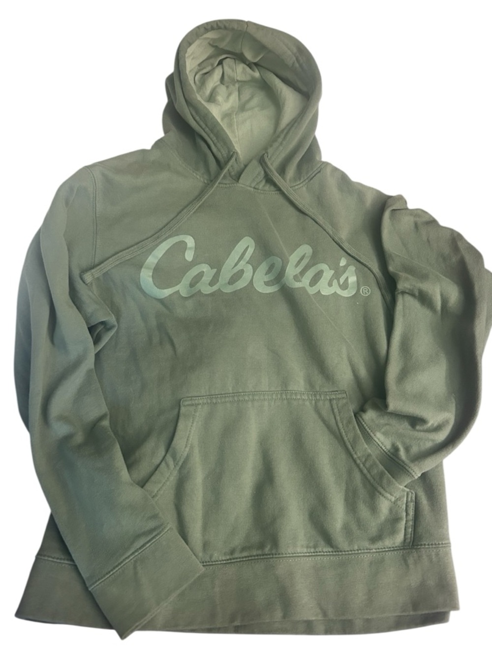 Cabela's Olive Green Pullover Hoodie